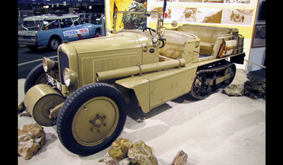 Citroën half-track Type P17 1931 Croisère Jaune - based on C4F front 2